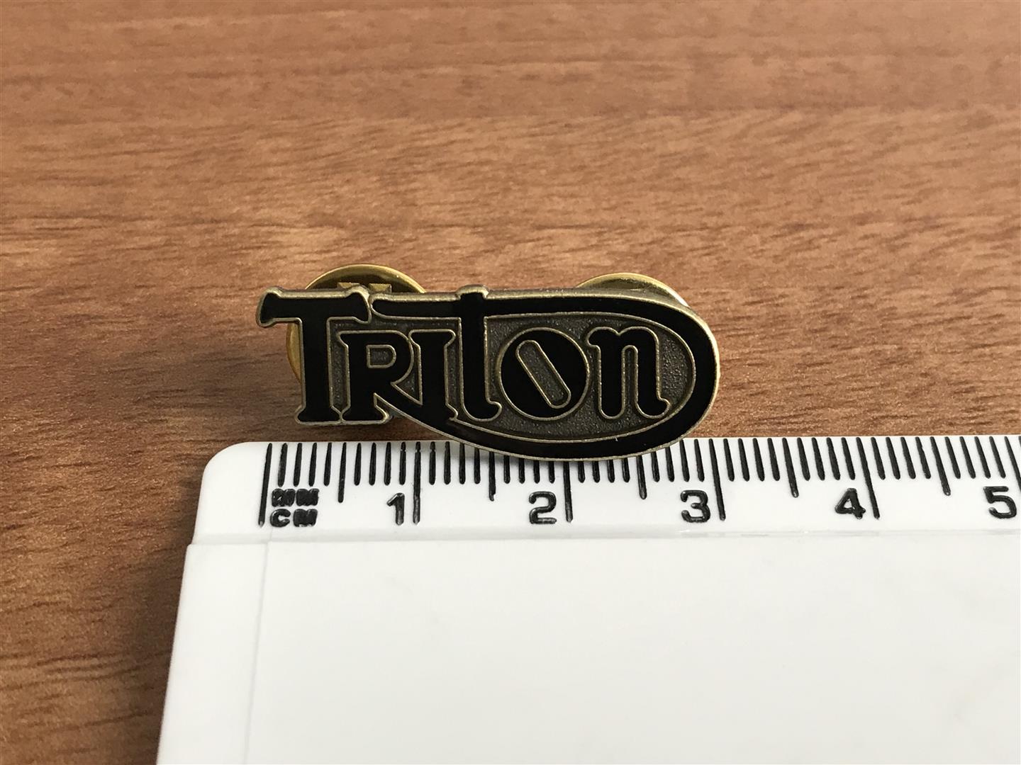 Triton Enamel Pin badge